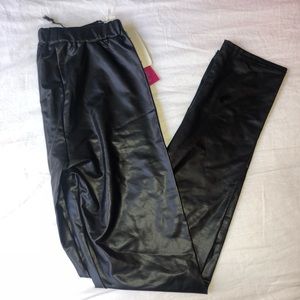 Faux Leather Leggings